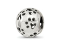 Reflections 925 Sterling Silver Cutout Paw Prints Bead 11 x 10 mm