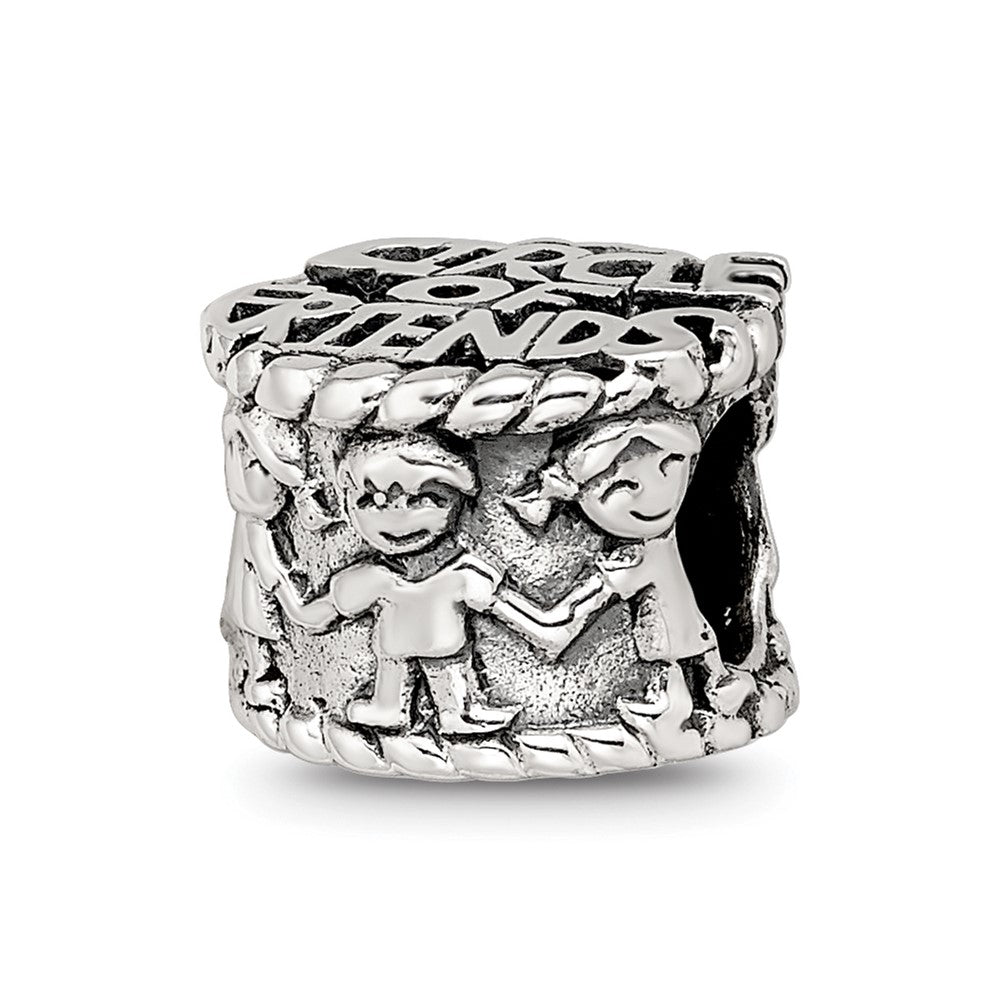 Reflections 925 Sterling Silver Circle of Friends Bead 10 x 10 mm