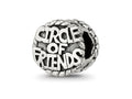 Reflections 925 Sterling Silver Circle of Friends Bead 10 x 10 mm