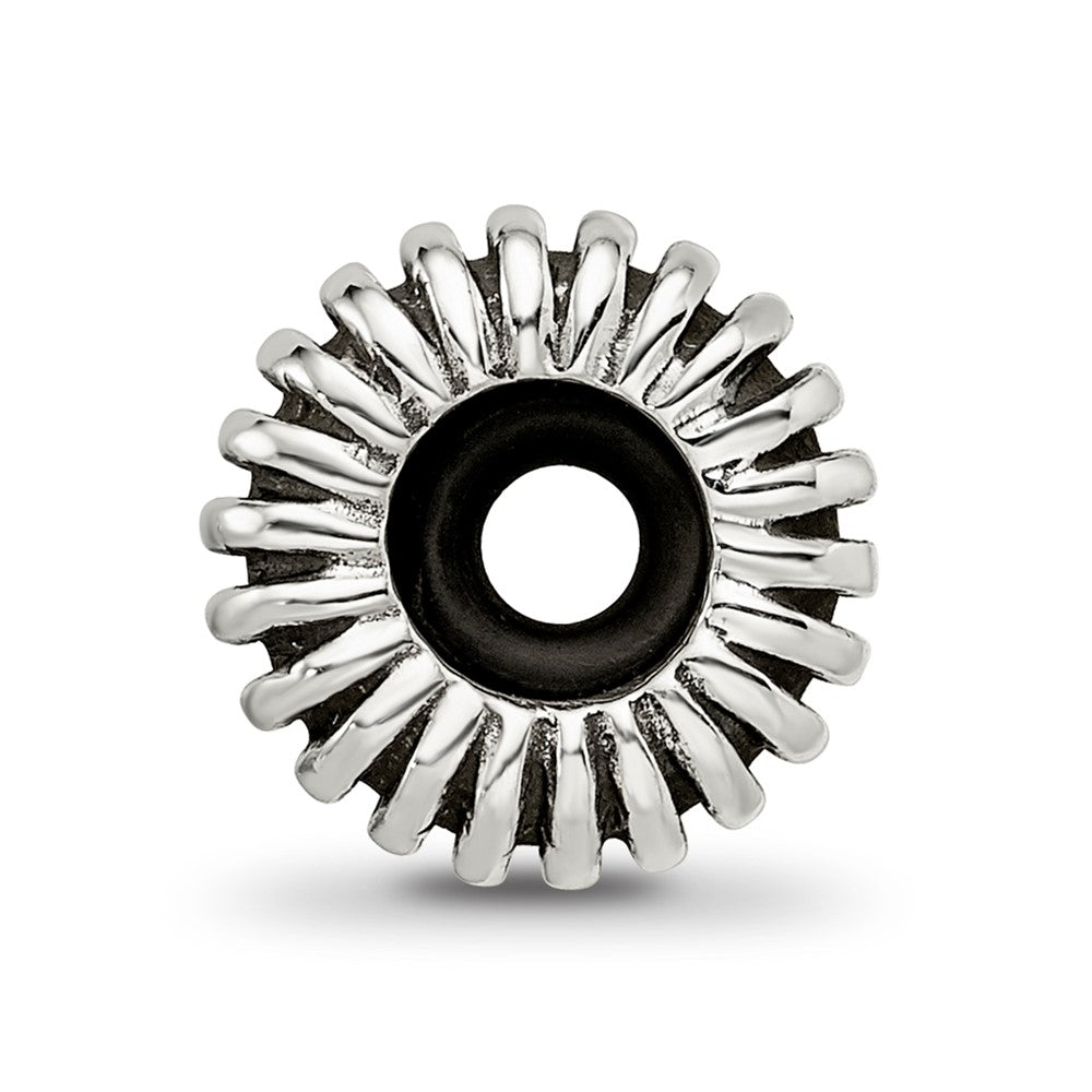 Reflections 925 Sterling Silver with Rubber Spacer Bead 10 x 3 mm
