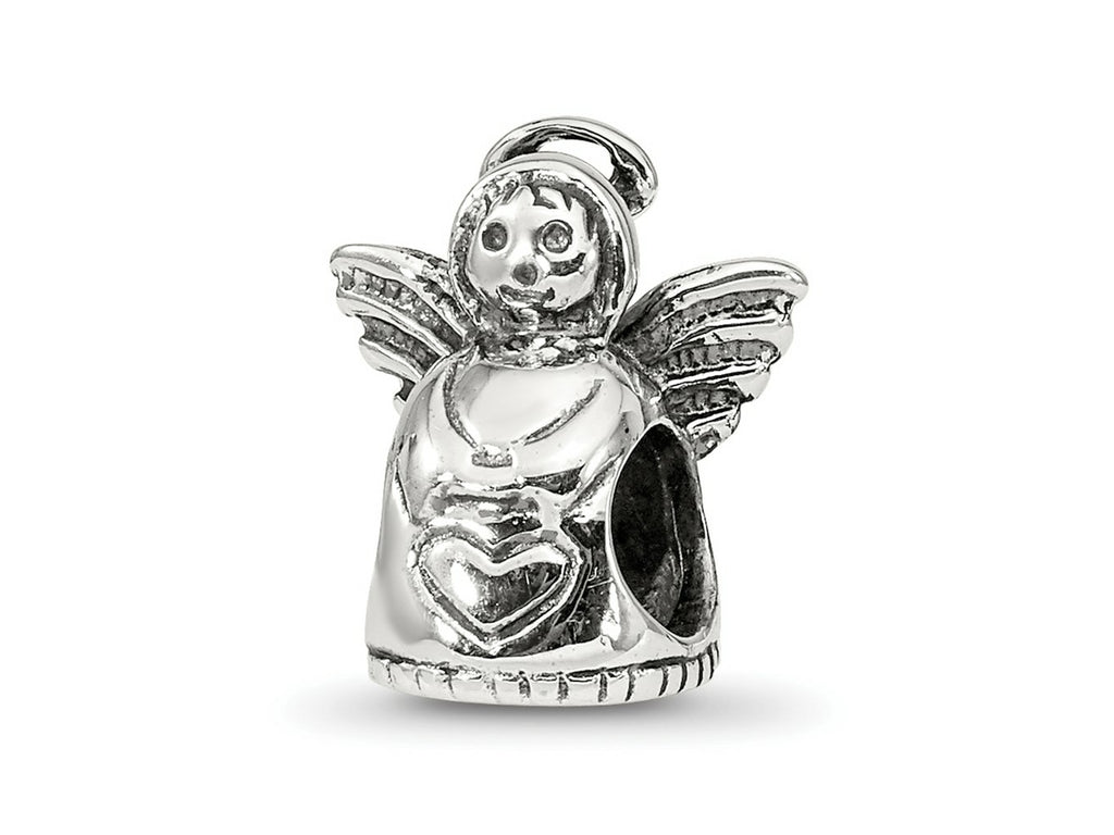 Reflections 925 Sterling Silver Angel Bead 12 x 8 mm