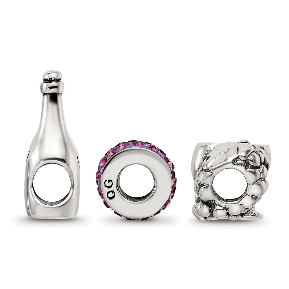 Reflections 925 Sterling Silver Wine Country Boxed Bead Set
