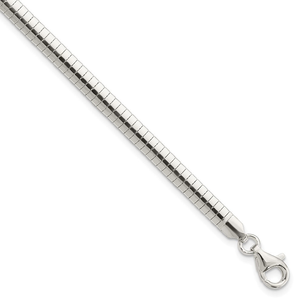 FJC Finejewelers 925 Sterling Silver Link Cubetto Bracelet 8 Inches x 4 mm