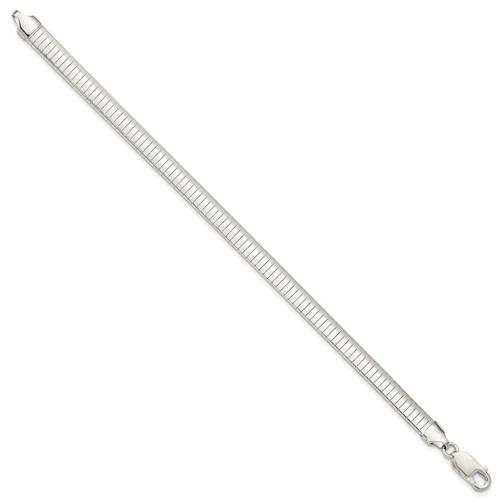 FJC Finejewelers 925 Sterling Silver Link 6mm Cubetto Bracelet 7 Inches