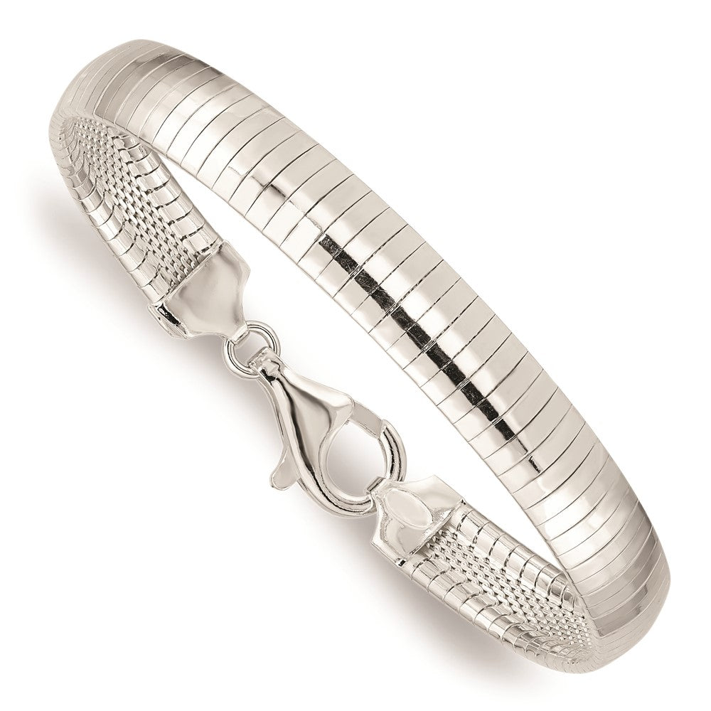 FJC Finejewelers 925 Sterling Silver Link Cubetto Bracelet 7 Inches x 8 mm