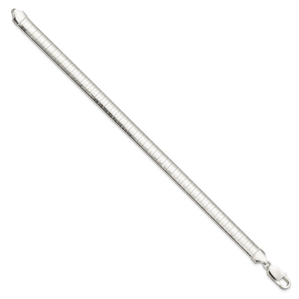 FJC Finejewelers 925 Sterling Silver Link Cubetto Bracelet 8 Inches x 8 mm