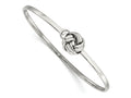FJC Finejewelers Stainless Steel Polished Love Knot Bangle 7 Inches x 11.28 mm
