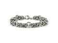 FJC Finejewelers Stainless Steel Fancy Brushed and Polished Bracelet 8.25 Inches x 7.3 mm