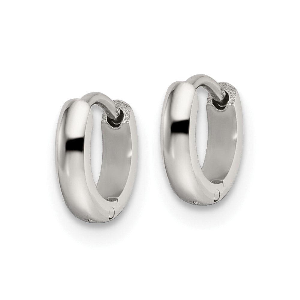 FJC Finejewelers Stainless Steel Polished 2mm Endless Hinged Hoops 8 mm x 9 mm