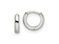 FJC Finejewelers Stainless Steel Polished 2mm Endless Hinged Hoops 8 mm x 9 mm