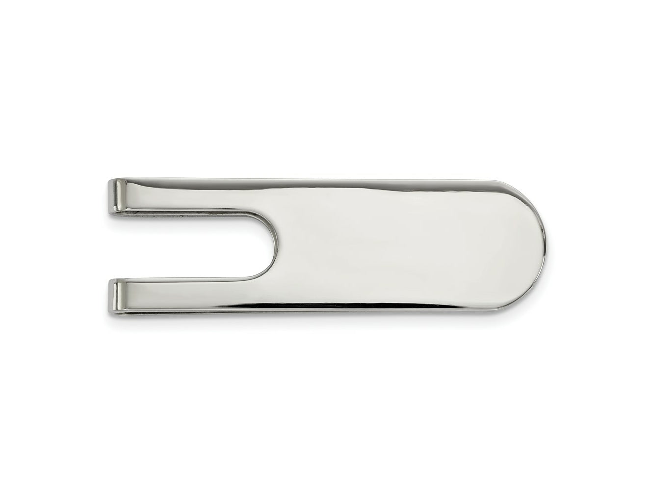 FJC Finejewelers Stainless Steel Polished Money Clip 52 x 16 mm