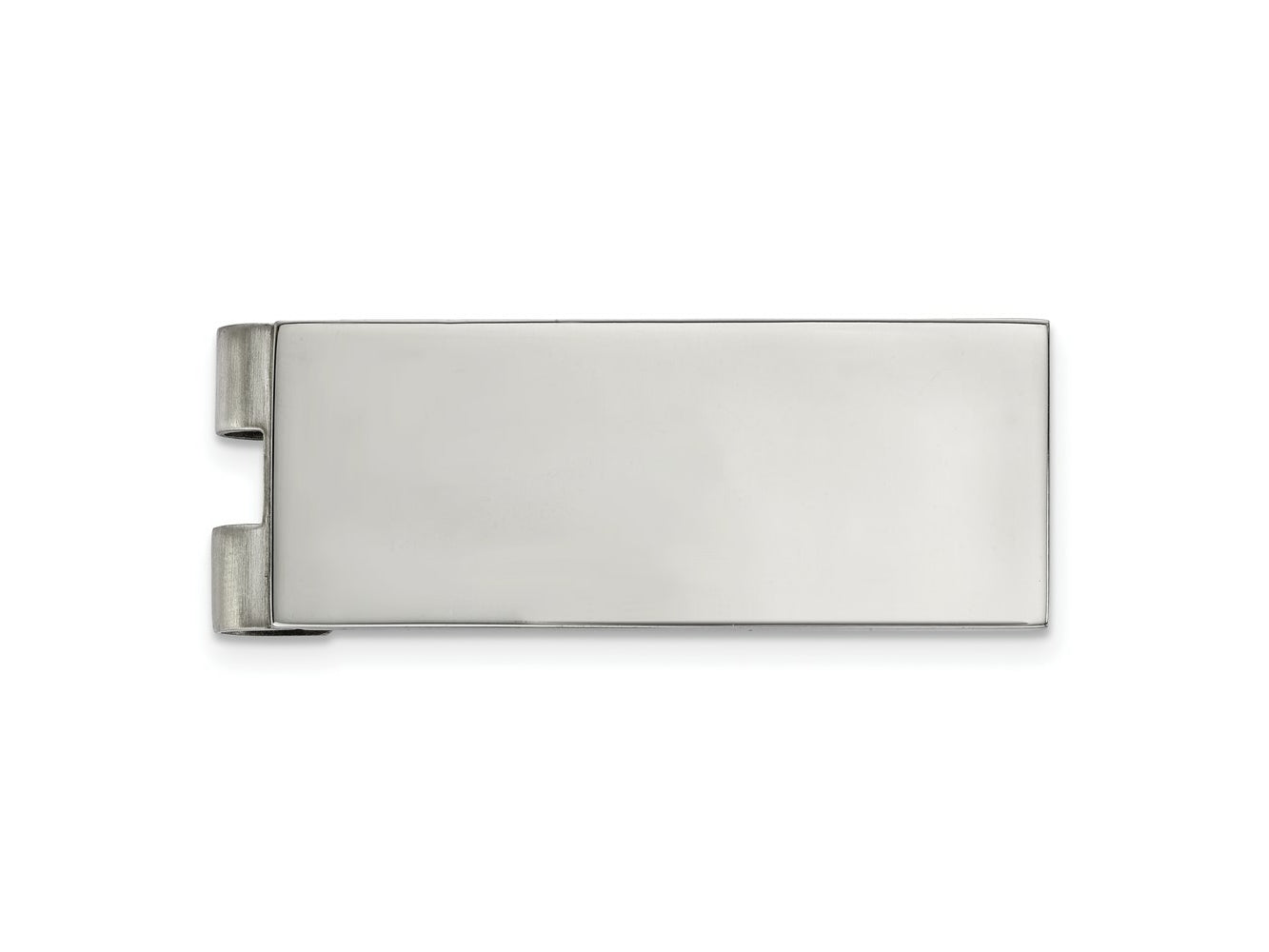FJC Finejewelers Stainless Steel Polished Money Clip 53 x 20 mm