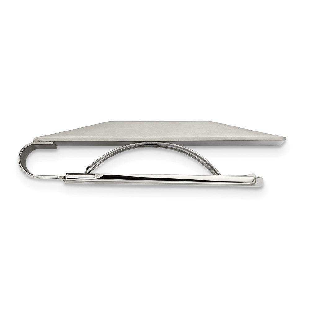 FJC Finejewelers Stainless Steel Brushed and Polished Money Clip 50 x 19 mm