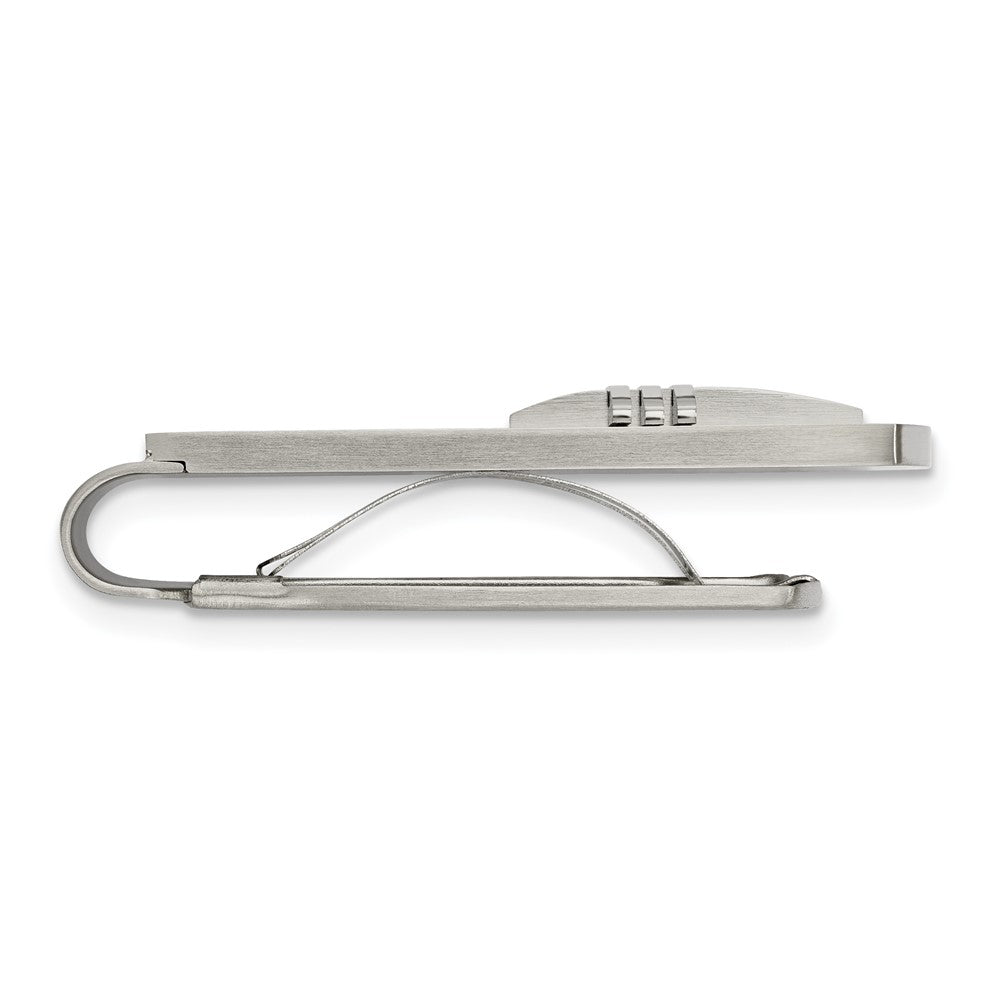 FJC Finejewelers Stainless Steel Brushed and Polished Cross Money Clip 52 x 19 mm