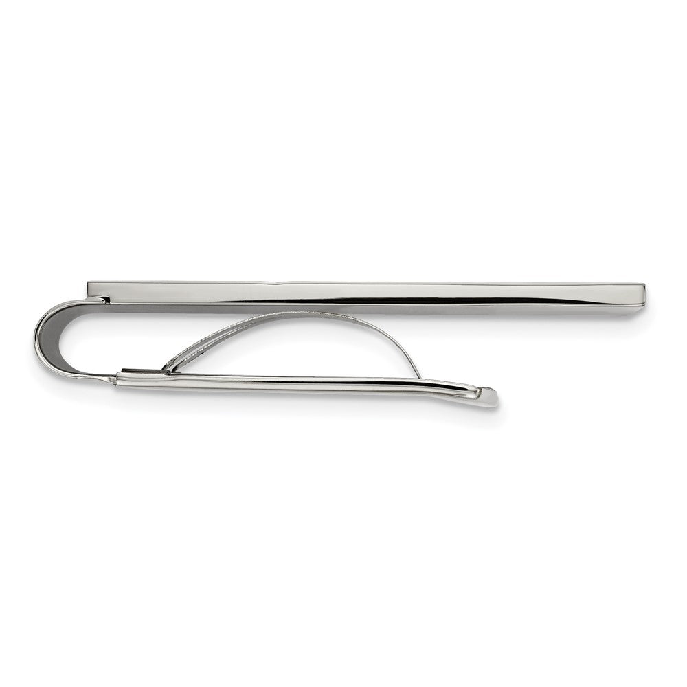 FJC Finejewelers Stainless Steel Polished Grooved Money Clip 59 x 20 mm