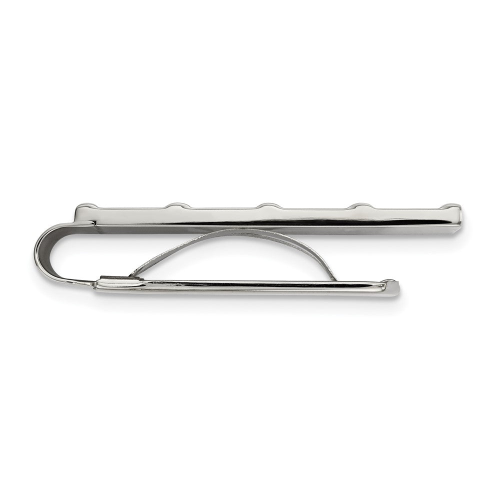 FJC Finejewelers Stainless Steel Polished and Brushed Money Clip 52 x 19 mm