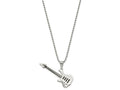 FJC Finejewelers Stainless Steel Polished with Enamel Guitar Necklace 24 Inches x 18.46 mm