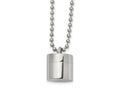 FJC Finejewelers Stainless Steel Polished Capsule that Opens Necklace 22 Inches x 15.02 mm