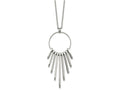FJC Finejewelers Stainless Steel Fancy Polished Necklace 20 Inches x 30.4 mm