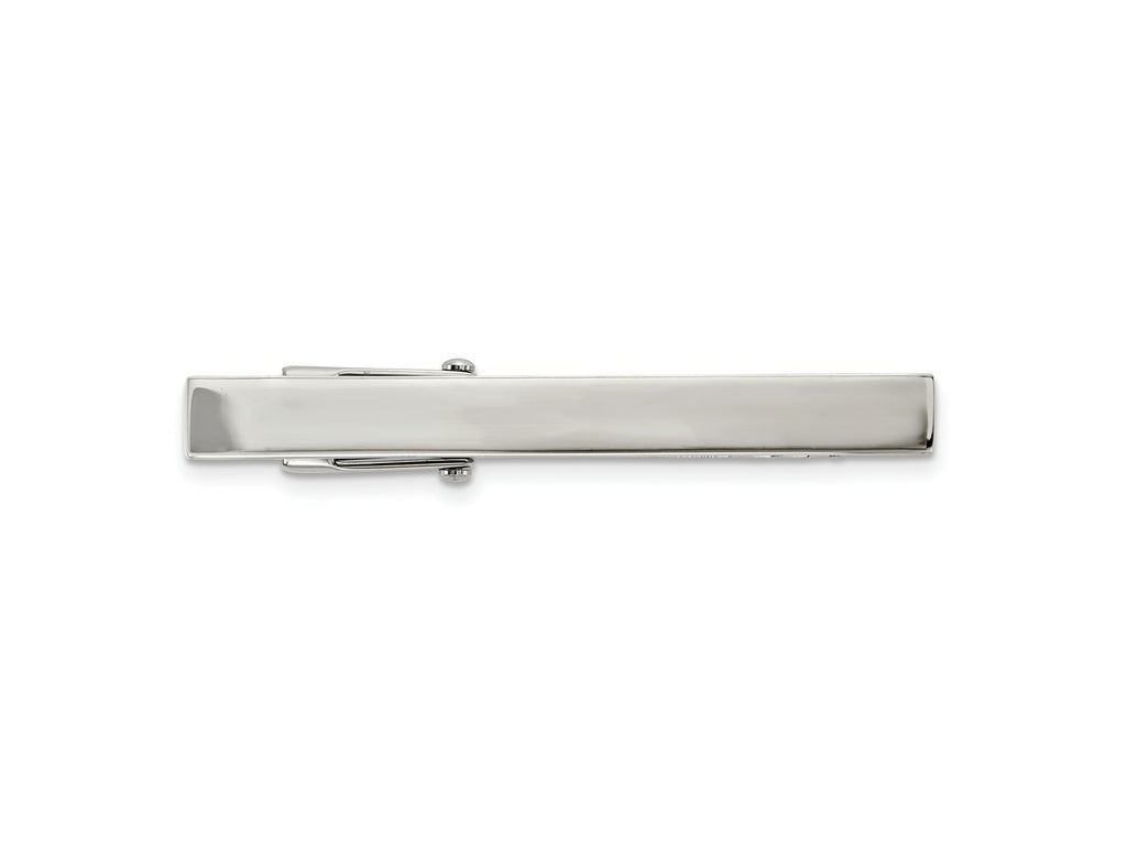 FJC Finejewelers Stainless Steel Tie Clip Polished Tie Bar 59 x 6 mm