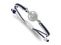 LogoArt Stainless Steel NHL Edmonton Oilers Adjustable Cord Bracelet