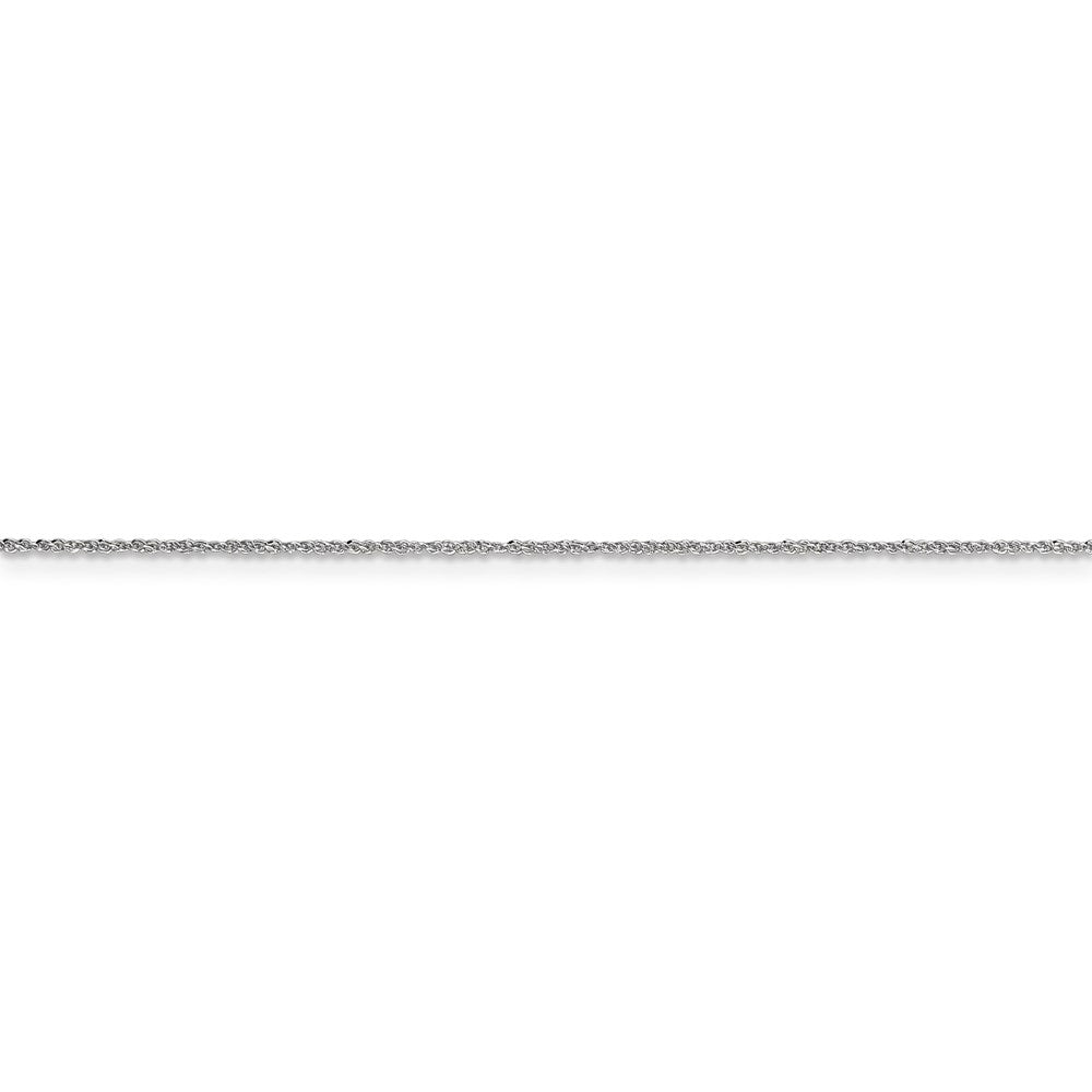 FJC Finejewelers 14 kt White Gold .70mm Ropa Chain 22 Inches