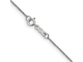 FJC Finejewelers 14 kt White Gold .70mm Ropa Chain 22 Inches