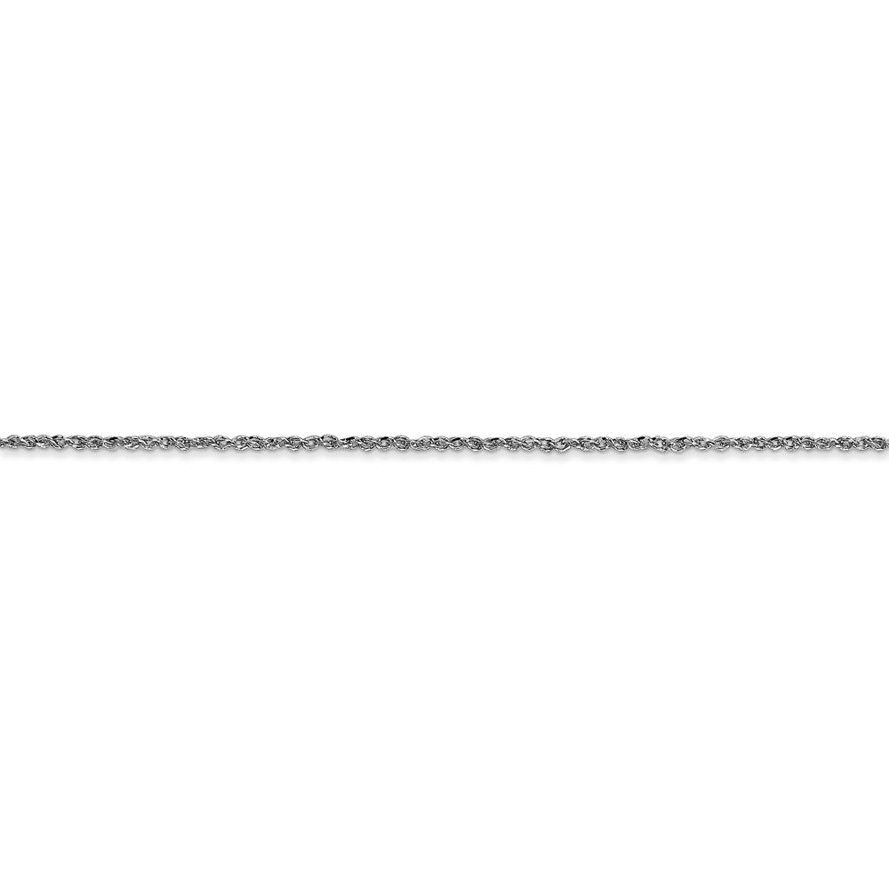 FJC Finejewelers 14 kt White Gold Ropa Chain 22 Inches x 1.1 mm