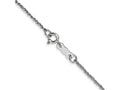 FJC Finejewelers 14 kt White Gold Ropa Chain 22 Inches x 1.1 mm
