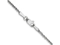 FJC Finejewelers 14 kt White Gold Ropa Chain 22 Inches x 1.7 mm