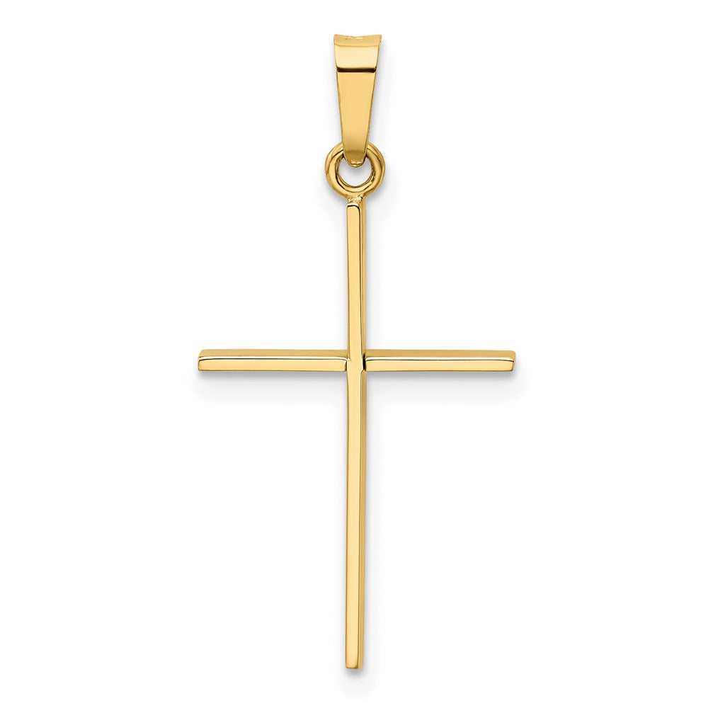 FJC Finejewelers 14 kt Yellow Gold Cross Charm 30 x 14 mm
