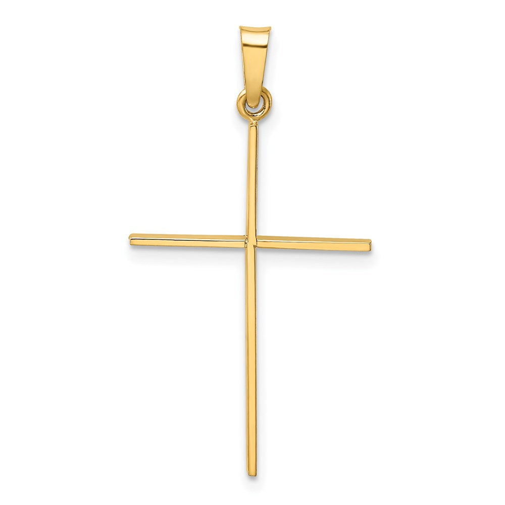 FJC Finejewelers 14 kt Yellow Gold Cross Charm 34 x 18 mm