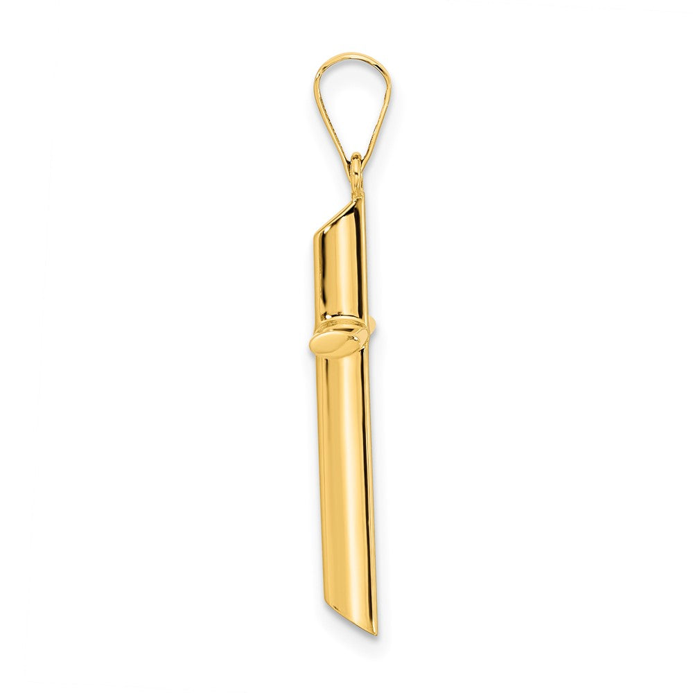 FJC Finejewelers 14 kt Yellow Gold Polished Cross Charm 31 x 15 mm