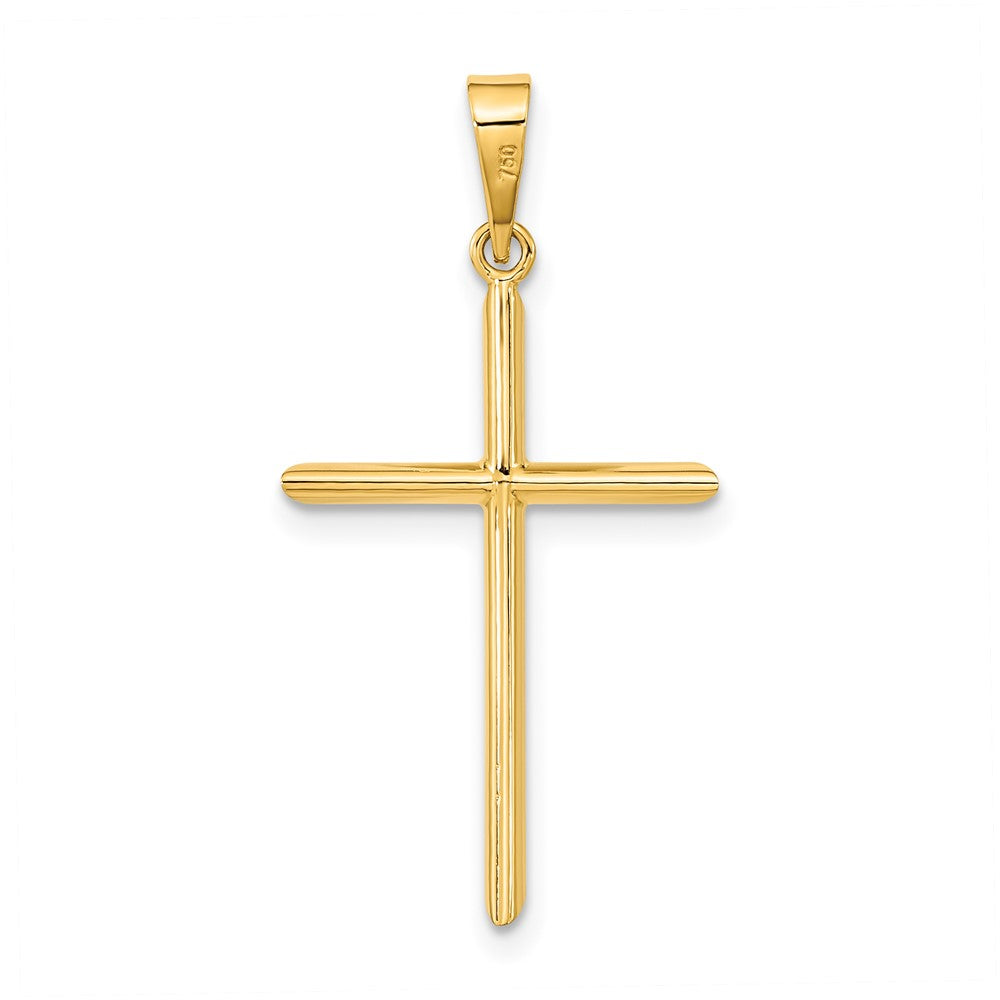 FJC Finejewelers 14 kt Yellow Gold Polished Cross Charm 31 x 15 mm