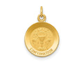 FJC Finejewelers 14 kt Yellow Gold Confirmation Charm 18 x 12 mm