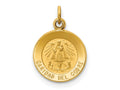 FJC Finejewelers 14 kt Yellow Gold Caridad Del Cobre Medal Charm 16 x 11 mm