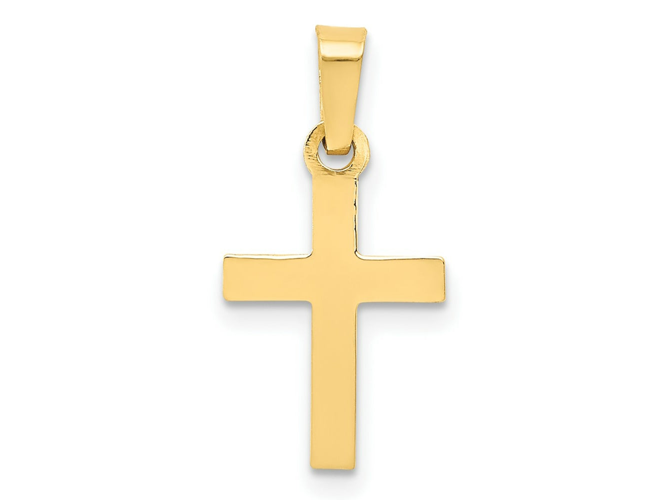 FJC Finejewelers 14 kt Yellow Gold Cross Charm 21 x 10 mm