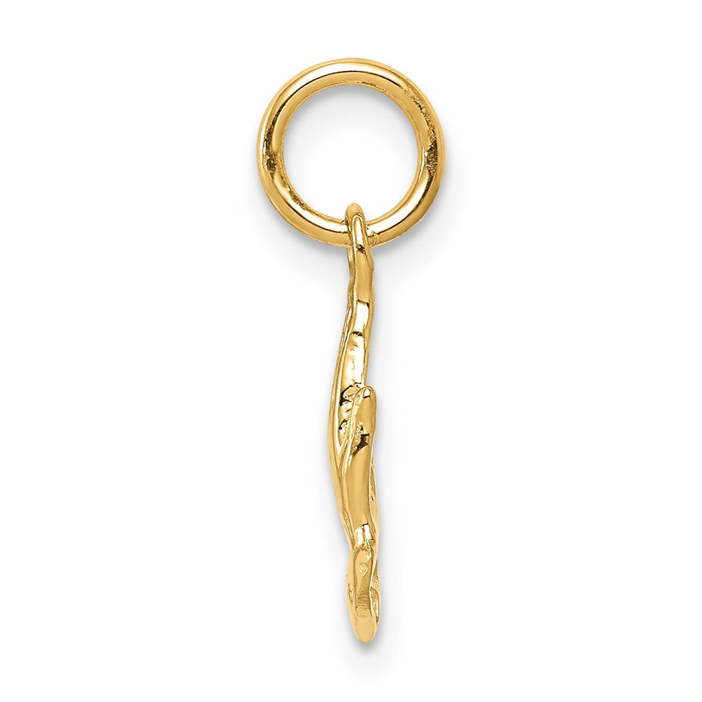 FJC Finejewelers 14 kt Yellow Gold Praying Hands Charm 16 x 9 mm