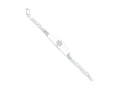 FJC Finejewelers 925 Sterling Silver Medical ID Figaro Link Bracelet 8 Inches