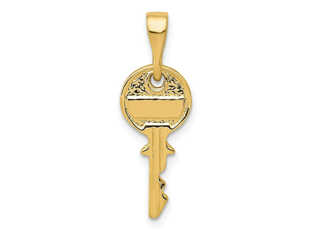 FJC Finejewelers 14 kt Yellow Gold Polished Key Charm