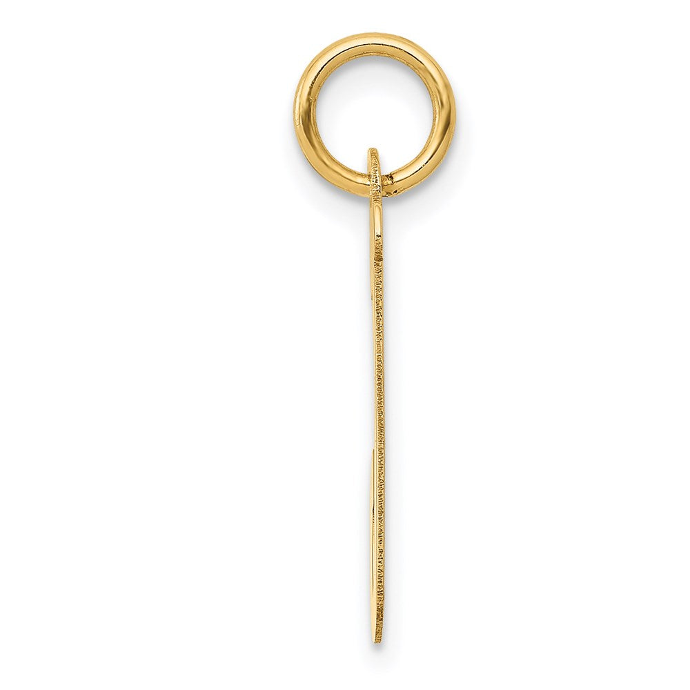 FJC Finejewelers 14 kt Yellow Gold Medium Script Letter J Initial Charm