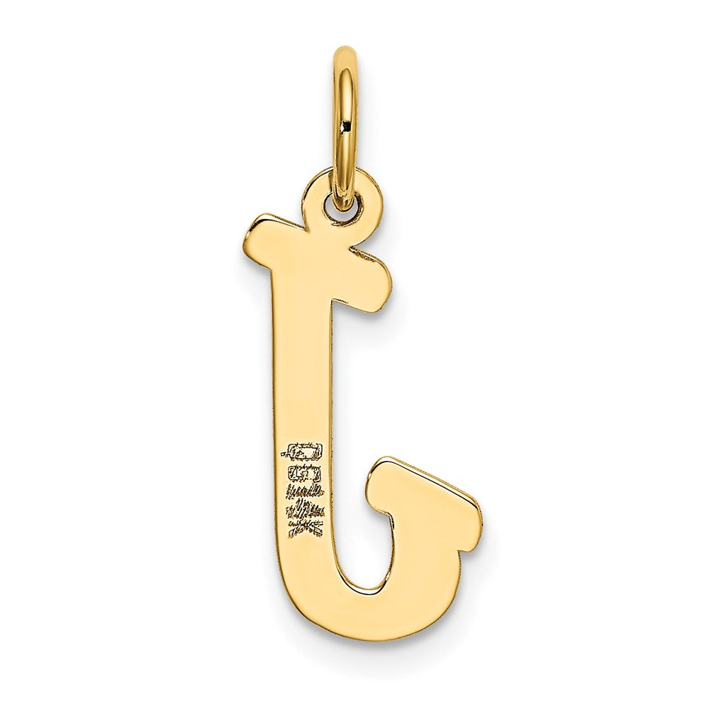 FJC Finejewelers 14 kt Yellow Gold Medium Script Letter J Initial Charm