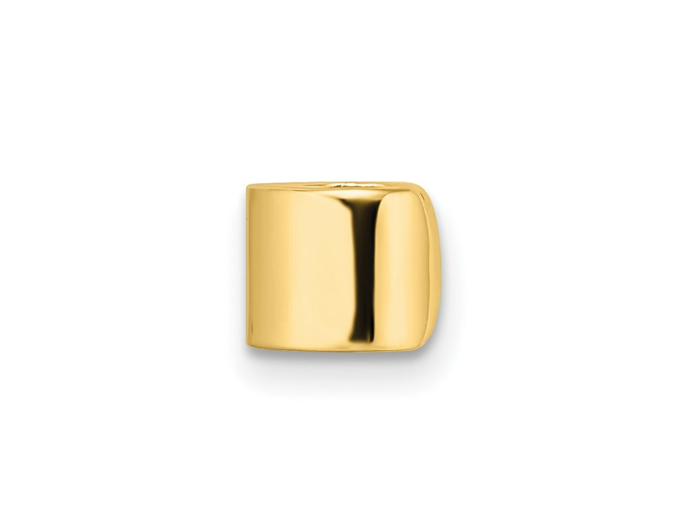 FJC Finejewelers 14 kt Yellow Gold Hoop Polished Single Ear Cuff 7 x 5 mm