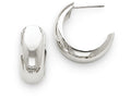 FJC Finejewelers 14k White Gold Hoop Earrings