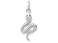 FJC Finejewelers 14k White Gold Solid Polished Snake Charm