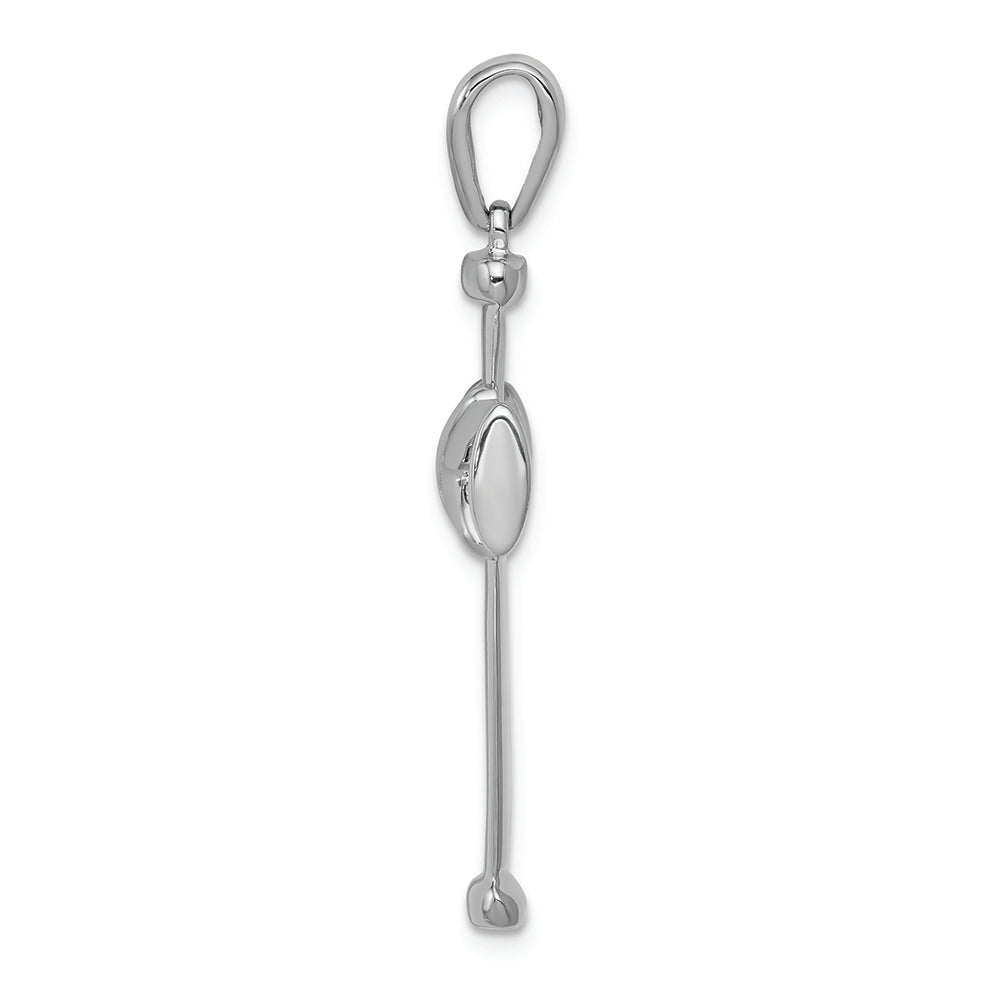 FJC Finejewelers 14k White Gold Latin Cross Charm