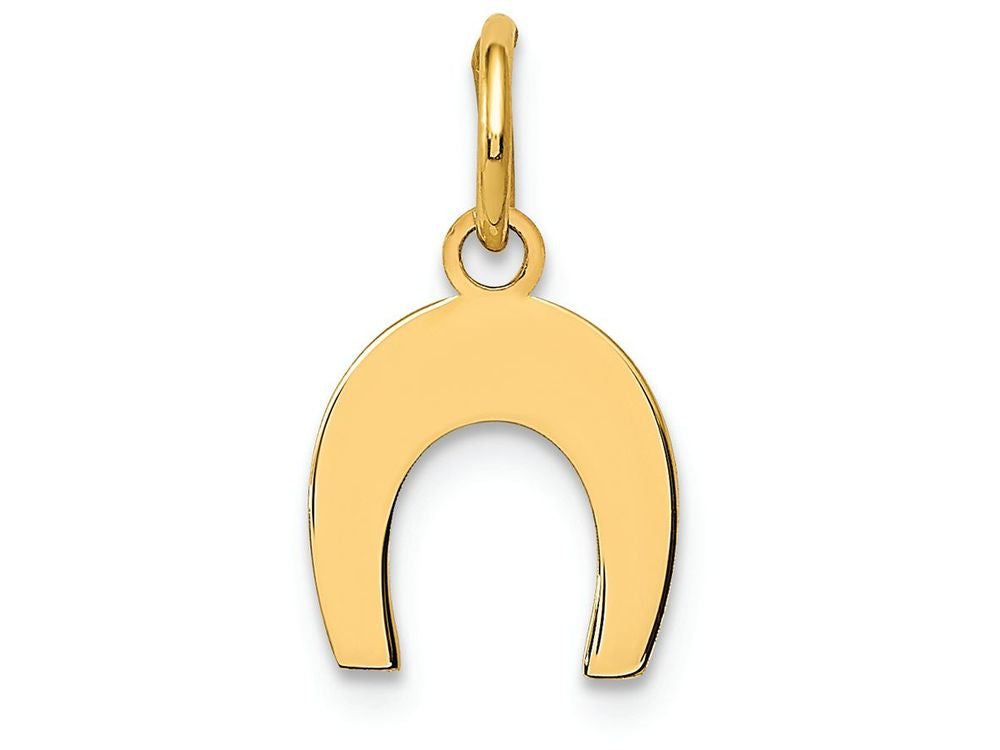 FJC Finejewelers 14k Yellow Gold Horseshoe Charm