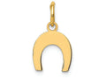 FJC Finejewelers 14k Yellow Gold Horseshoe Charm