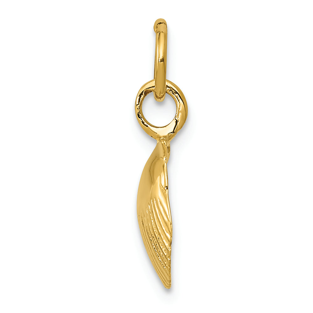 FJC Finejewelers 14k Yellow Gold Seashell Charm