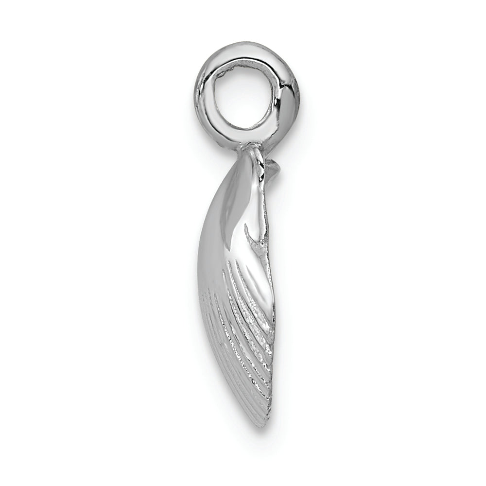 FJC Finejewelers 14k White Gold Seashell Charm